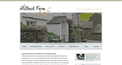 Desktop Screenshot of millbeckfarm.co.uk